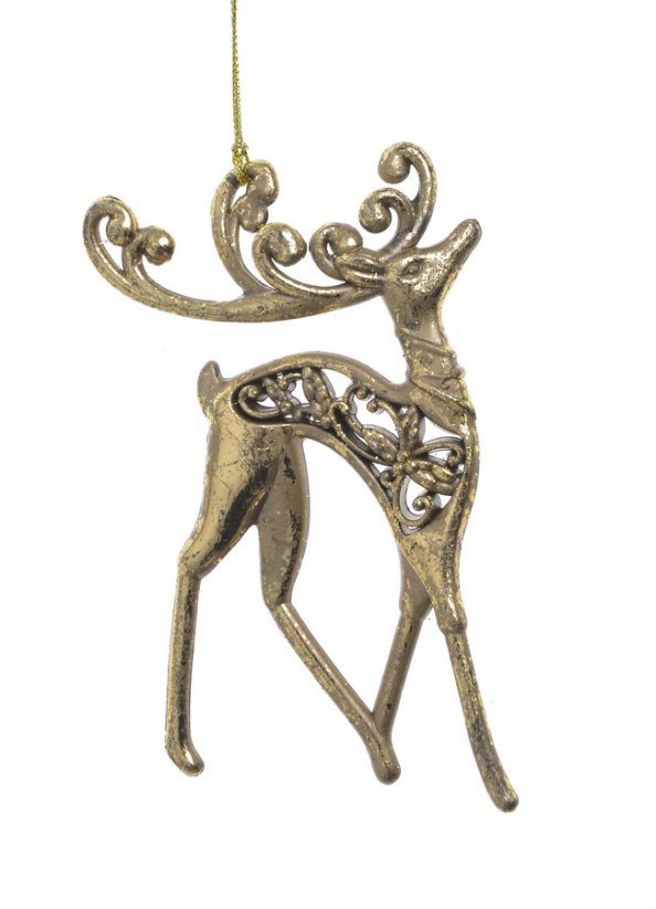 jelen 13 cm - zlatá